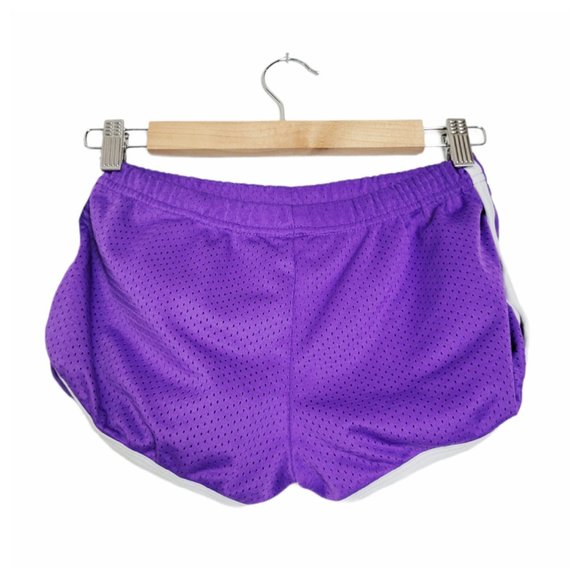 Exist Purple Shorts Sexy Sporty Elastic Waist Jogger Booty Shorts - Picture 5 of 11